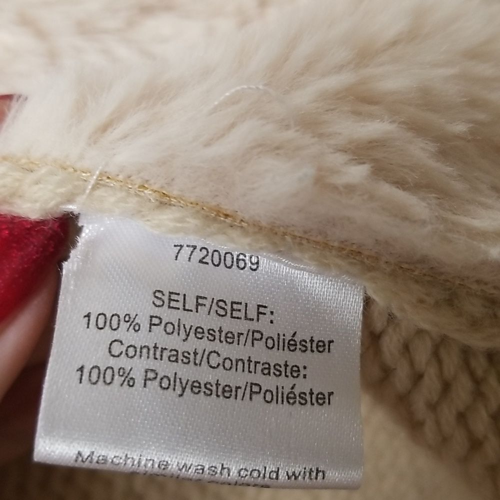 Twelfth Love Sweater Suede Tan Coat Jacket Size Small - Picture 7 of 9